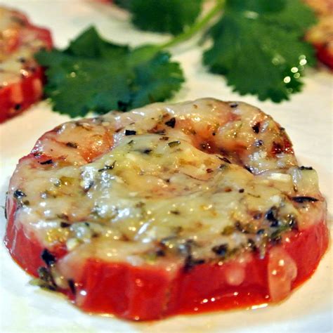 1 tbsp grated parmesan cheese. Gourmet Cooking For Two: Baked Parmesan Tomatoes