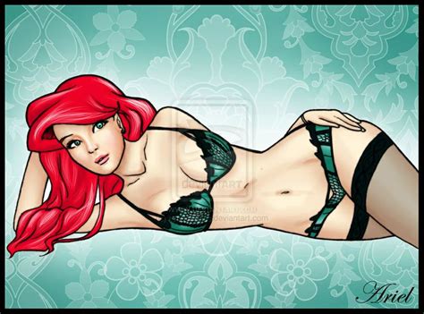 Sexy Disney Princess By Retipuj Rules Ariel The Little Mermaid Pin Up Pinterest Disney