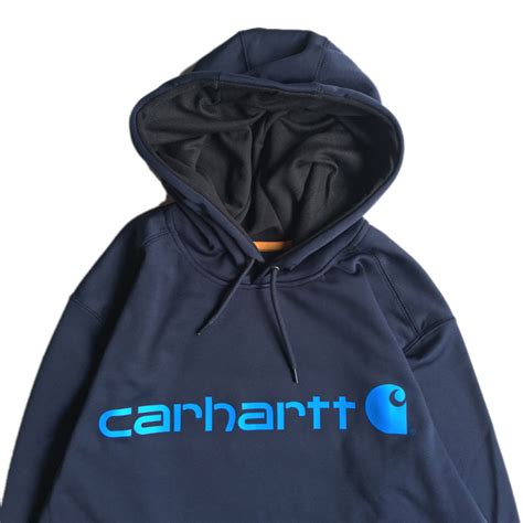 Online Shop：carhartt Usa Force Extremes Signature Graphic Hoody Navy