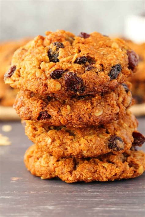 Sure to be a favorite with the kids large and small. Vegan Oatmeal Raisin Cookies - Loving It Vegan