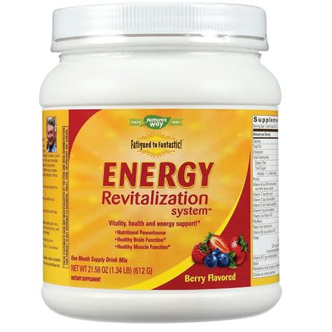 enzymatic therapy fatigued to fantastic energy revitalization system berry 763948032501 ebay