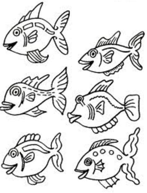 The article presents you a wide collection of fish coloring pages printable to enhance your child's artistic skills. Small Fish Coloring Pages For Kids >> Disney Coloring Pages
