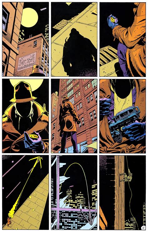 Does Anybody Know Whats The Siz Of The Panels In The Watchmen Comics I Want To Draw Mine In