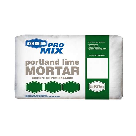 Ash Grove 80-lb White Type - N Mortar Mix at Lowes.com