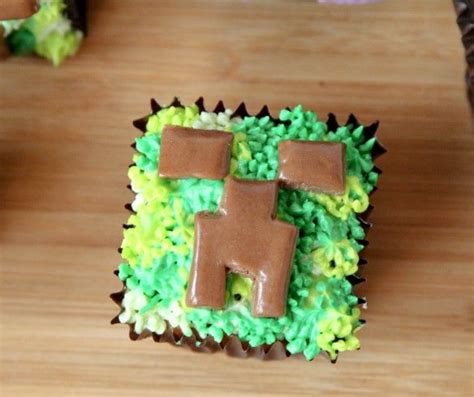 Img5437 Minecraft Cupcakes Cupcakes Cupcake Party