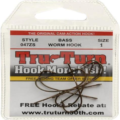 Buy Tru Turn Bass Worm Hooks Online At Low Prices In India Amazon In