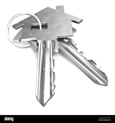 Home Keys Showing House Security Or Locked Stock Photo Alamy