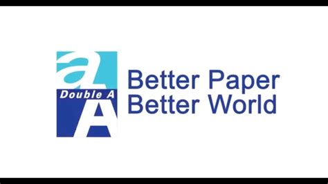 Double a a4 copy paper — fraud and lying monument. Double A Paper world Frankfurt 2014 - YouTube