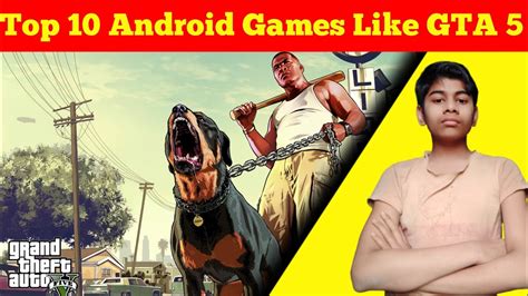 Top 10 Android Games Like Gta 5 Technicalganesh Youtube