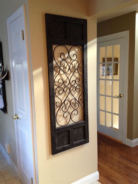 The wrought iron wall decor adds wall art to your outdoor areas as well as your inside walls in your home. wrought iron wall decor. I love wrought iron for the walls ...