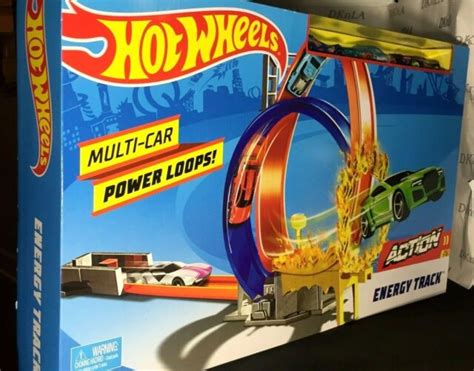 Hot Wheels Action Energy Track Multi Car Loops Age Boy Toys Gift