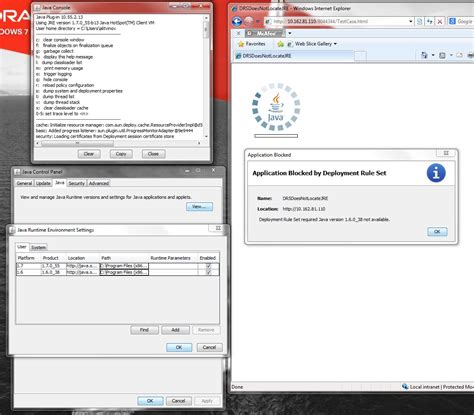 For example, 1.7.0.1 corresponds to version 7 update 1 or 7u1. JDK-8044344 JRE 7u55 Deployment Rule Set cannot find the ...
