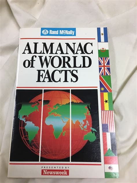 Rand Mcnally Almanac Of World Facts Presented By Newsweek 1995