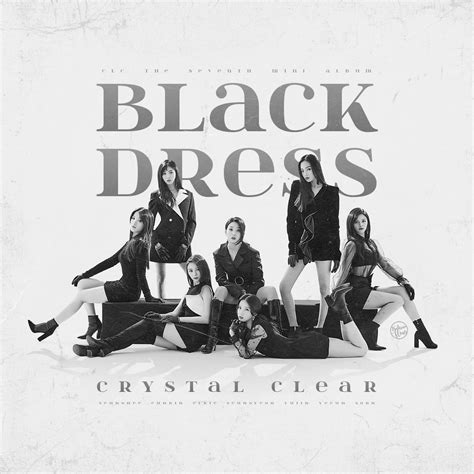 Clc Black Dress By Tsukinofleur Clc Album Covers Music Album Cover