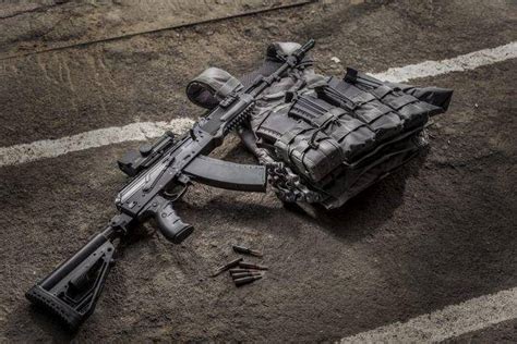 The Party Of The Modernized Kalashnikov Ak 74m Body Kit Entered The Zvo