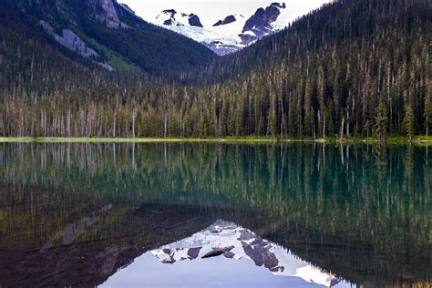 Morning Reflection At Lower Joffre Lakes British Columbia Flickr