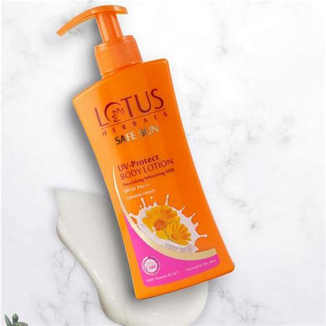 Lotus Herbal Safe Sun Uv Protect Body Lotion Spf 25 Pa 250 Ml