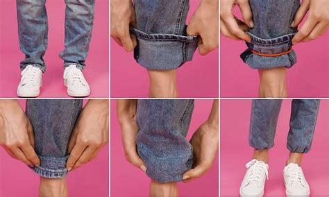 Clothing Hack Reveals How You Can Turn Up Your Jeans In Minutes Using