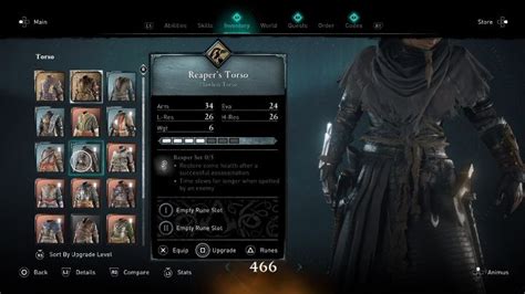 Ac Valhalla Siege Of Paris How To Get The Reaper Armor Set