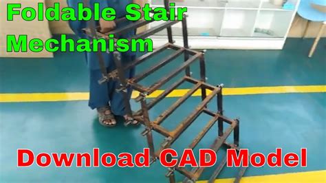 Foldable Stair Mechanism Youtube