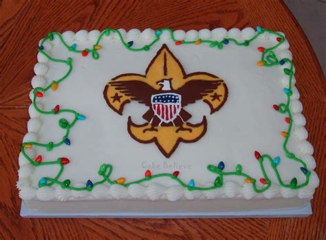 A ben 10 birthday cake. Cake Believe: Boy Scout Christmas