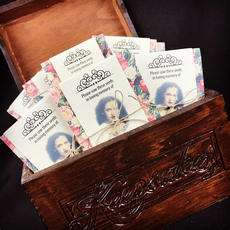 Keepsakes ️ A timeless treasured memory that you can plant! Memorial