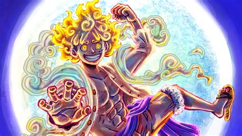 Luffy Sun God Nika One Piece K G Wallpaper PC Desktop