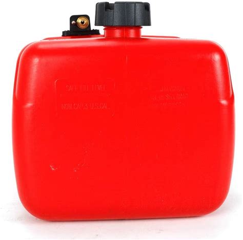 Portable Fuel Tank 12l Capacity Plastic Container Boating Generator Gas