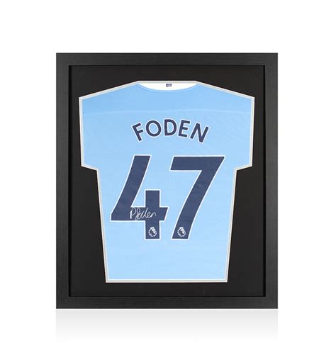 Breathable, quick dry, embroidery and 100% stitched please read size. Framed Phil Foden Signed Manchester City 2020-21 Shirt ...