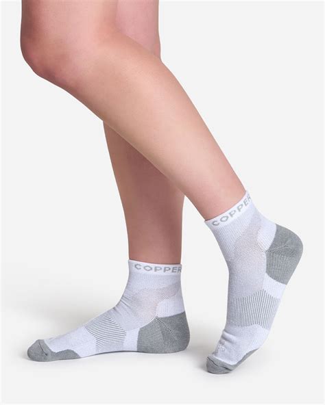 Womens Core Ultra Fit Compression Ankle Socks
