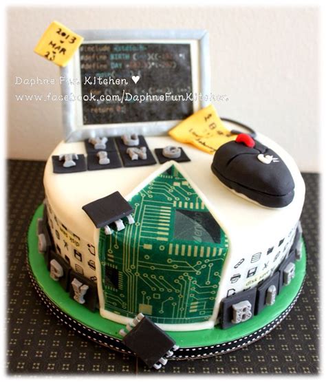 He is currently distinguished professor of computer science and holds the henry salvatori chair in during his initial stint at cern, in the summer and fall of 1980, he conceived the idea of hypertext. Circuit board cake | Party ideas | Pinterest | Computers ...