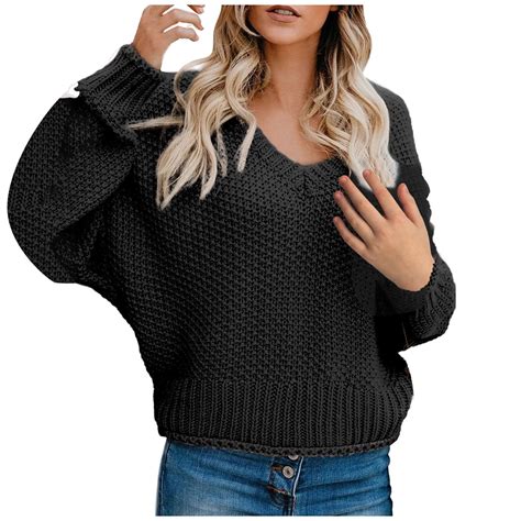 Lenago Oversized Sweaters For Women Plus Size Winter New European