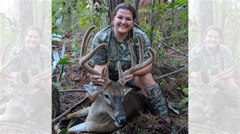 Huntress Kills Giant Calhoun County Buck Carolina Sportsman