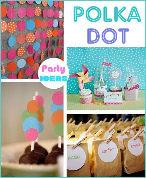 17 Best Images About Polka Dot Party Ideas On Pinterest Sprinkle