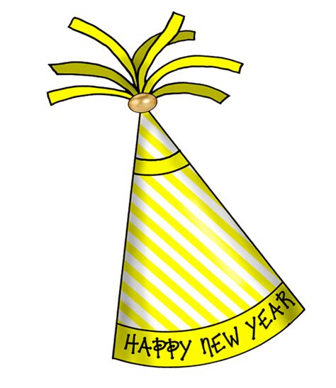 Artbyjean Paper Crafts Happy New Year Party Hats Clipart Prints