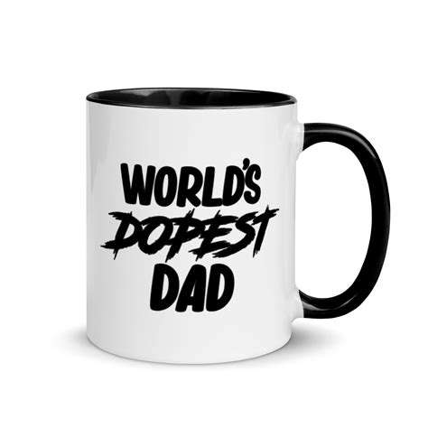 Dopeboydanny Dopest Dad Accent Mug Simple Mutant
