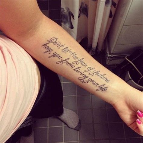Image Result For Forearm Quote Tattoos For Women Tattoo Quotes