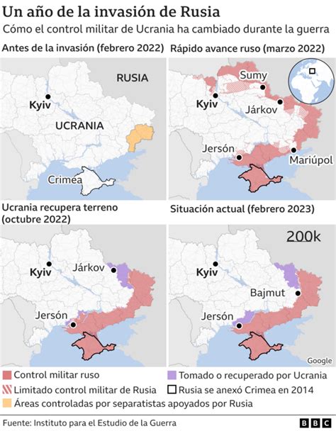 Guerra En Ucrania En Gr Ficos C Mo Ha Cambiado El Conflicto Desde El