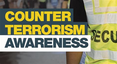 Counter Terrorism Awareness For Security Industry Personnel Consumer