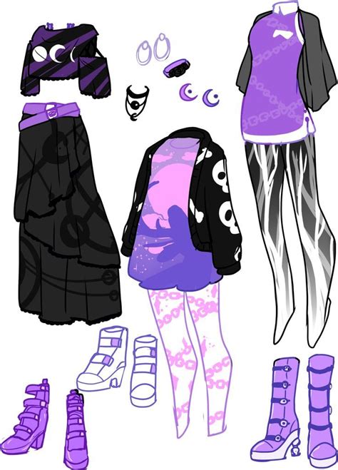 Anime Clothes Manga In Drawing Anime Clothes Anime Outfits
