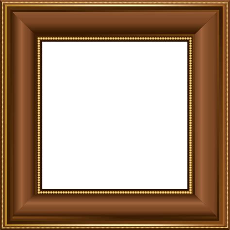 Brown Transparent Photo Frame | Gallery Yopriceville ...