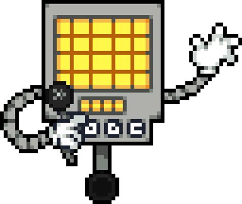 Mettaton Sprite By Kirbypupppets On Deviantart