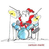 Lustige Cartoons und Zeichnungen vom Weihnachtsmann! Cartoons, Witze