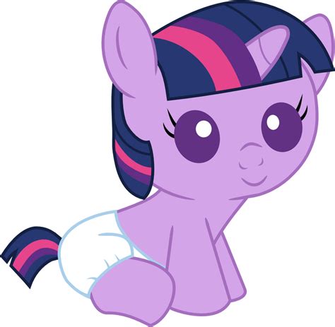Baby Twilight Sparkle Without Pacifier By Mighty355 On Deviantart
