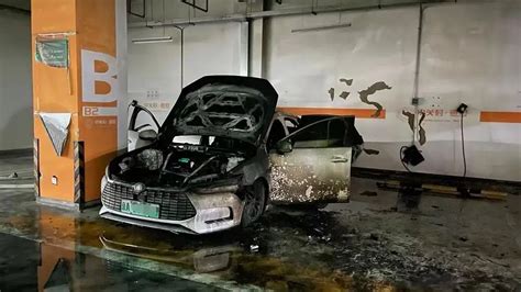 Byd Qin Pro Catches Fire While Parked Underground In Beijing