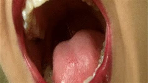 Laila Variety Fetish Clips Tonsil Uvula Close Up Clip 1 By Request