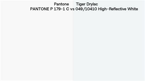 Pantone P C Vs Tiger Drylac High Reflective White Side