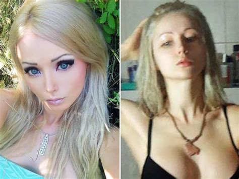 Human Barbie Valeria Lukyanova Without Makeup