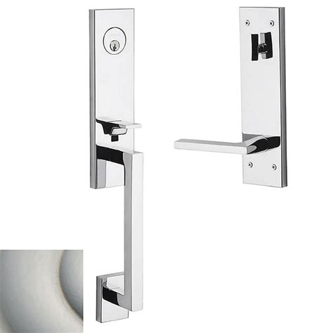 No extra hands needed ansi grade 1 deadbolt with maximum… BALDWIN Estate Minneapolis 3/4 Escutcheon 5162 Lever Satin ...