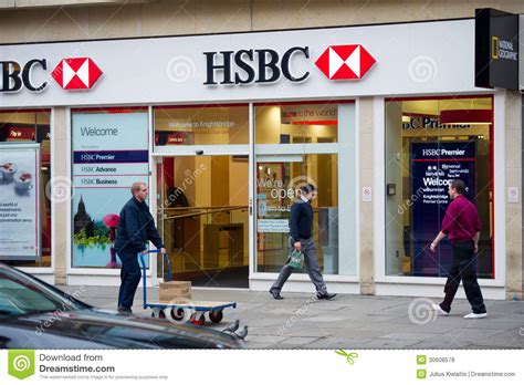 Opening times for hsbc bank locationsin london. HSBC Bank branch in London editorial stock photo. Image of ...